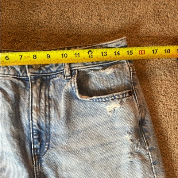 Forever 21 Blue 90s Fit High Rise Wide Leg Jeans NEVER WORN - Picture 3 of 6